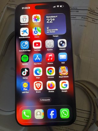iPhone 16 Pro Max Natural Titanio