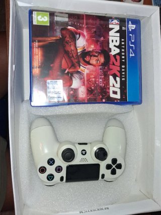 Controller PS4 Bianco+ Giochi