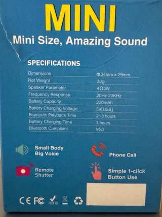 Altoparlante Bluetooth usb Mini Speaker wireless