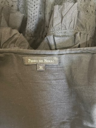 Falda Negra Pedro del Hierro Talla S