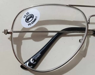 Gafas Graduadas +3.50 Aviador estilo Raiban