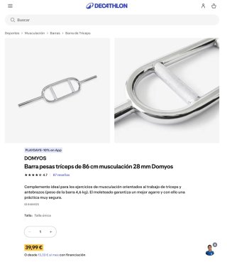 Lote de Material de Gimnasio