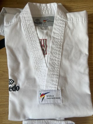 Traje Taekwondo Daedo Blanco Talla S (150cm)