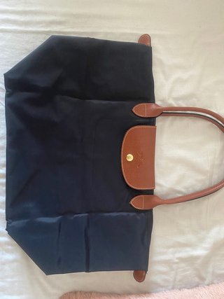 Bolso Longchamp Negro y Marrón