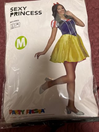 Disfraz Blancanieves Party Fiesta Talla M