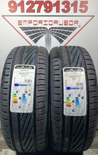 205 55 16 V UNIROYAL RUEDA NUEVA YA MONTADA