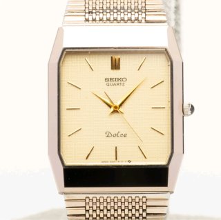 🇯🇵 Reloj Seiko Dolce Quartz Dorado