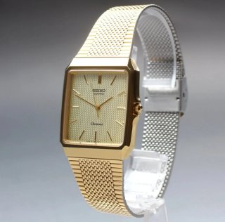 🇯🇵 Seiko Chronos Quartz – Dorado Vintage