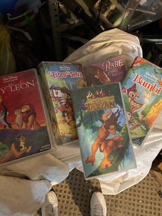 Colección VHS Clásicos Disney (Español)