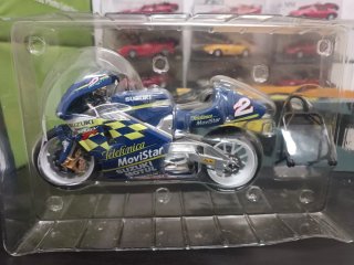Modellino Moto Suzuki Movistar 1:12