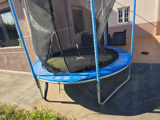 Cama Elástica con Red de Seguridad
