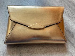 Bolso de fiesta Parfois dorado