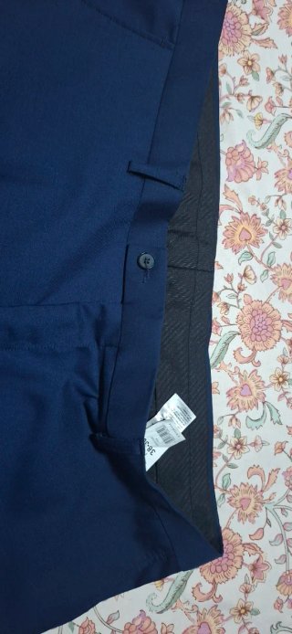 Traje chaqueta azul,hombre