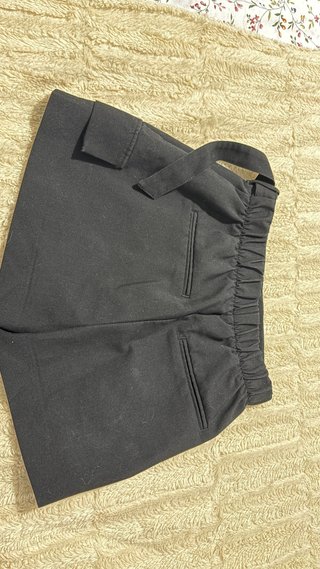 Falda pantalón negra