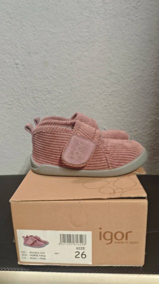 Zapatillas casa Igor T26 Rosa Pana
