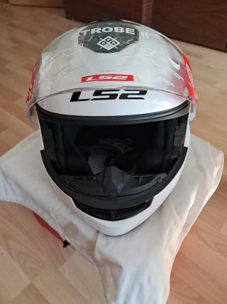 Casco Moto LS2 Strobe II Talla XL modular
