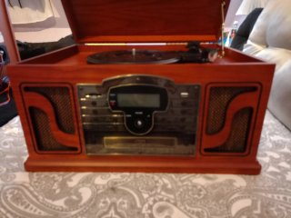 Tocadiscos Winston con Altavoces