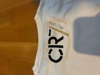 Camiseta CR7 Cristiano Ronaldo Firma Talla M