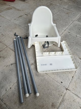 Trona para bebé blanca