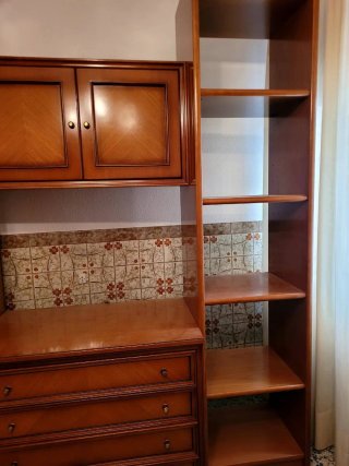 Mueble de salón completo madera