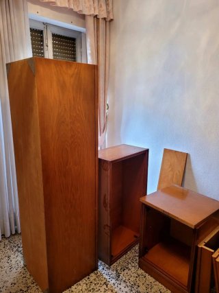 Mueble de salón completo madera