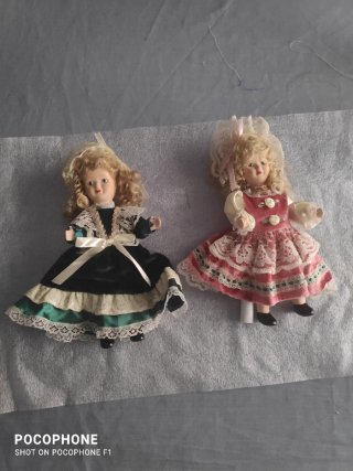 Muñecas de cerámica antiguas