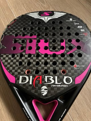 Pala Padel Siux Diablo Revolution con protector
