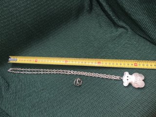 Collar y anillo TOUS Oso