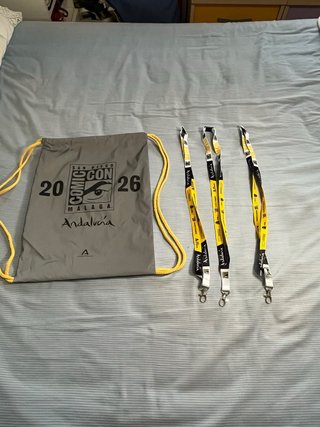 Bolsa Comic-Con San Diego incluye dos llaveros