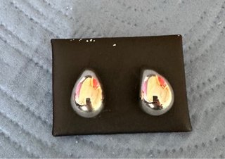Pendientes Plata Gota