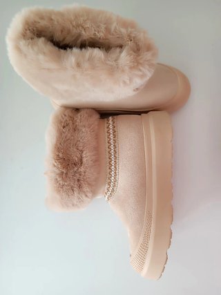 Botines Beige Talla 39