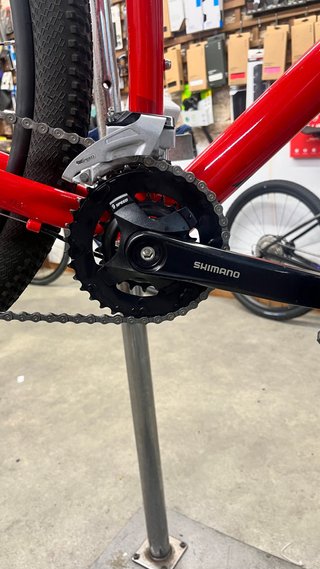 Bicicleta de Montaña Roja