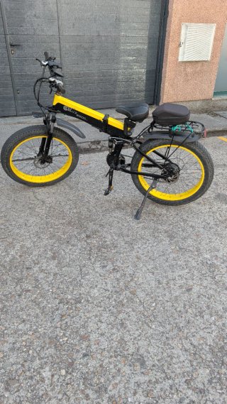 Bicicleta Eléctrica Plegable + 2 Baterías