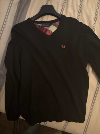Jersey Fred Perry Negro