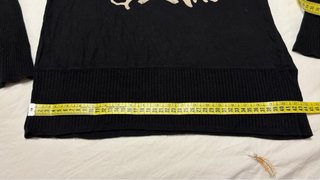 Jersey negro Mala Mujer estampado