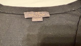 Jersey negro Mala Mujer estampado