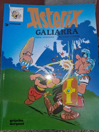 Colección de comics de Asterix.