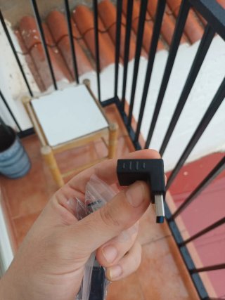 NUEVOS,4 ADAPTADORES 90 GRADOS MACHO A HEMBRA USB