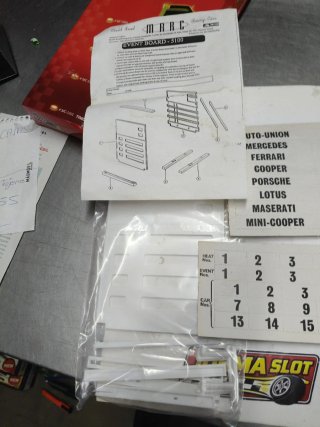 Accesorios Scalextric MRRC 1/32 decoración slot