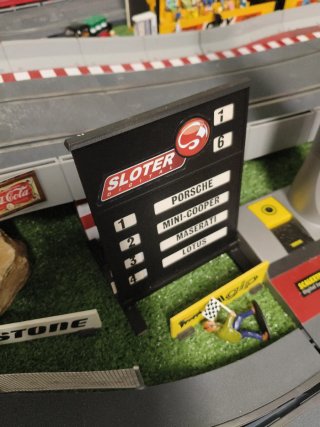 Accesorios Scalextric MRRC 1/32 decoración slot