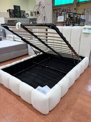 Cama Canapé Abatible Nube 135cm con Cabecero