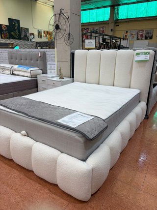Cama Canapé Abatible Nube 135cm con Cabecero