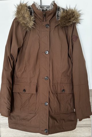 Parka Hollister Marrón Talla L
