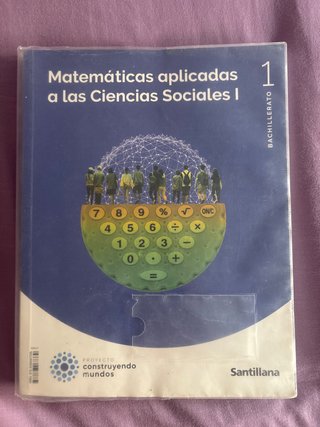 Matemáticas aplicadas a las Ciencias Sociales I...