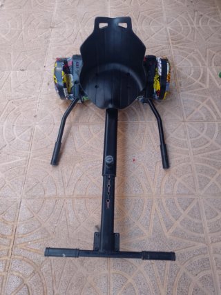 Hoverboard Negro con Ruedas Decoradas