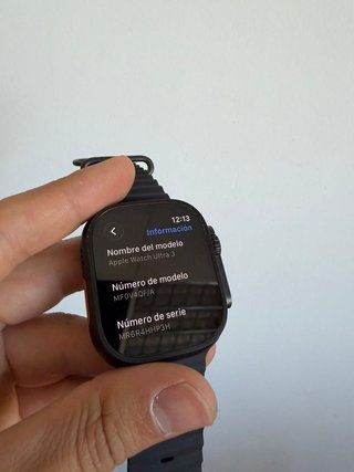 TIENDA - Apple Watch ultra 3 negro 100%