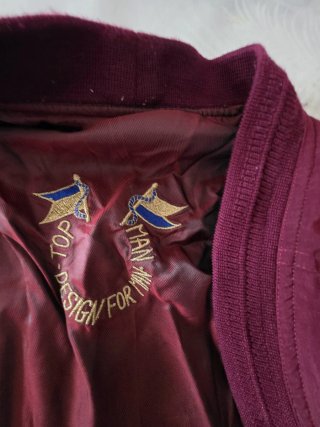 Chaqueta bomber Kaji roja talla xl