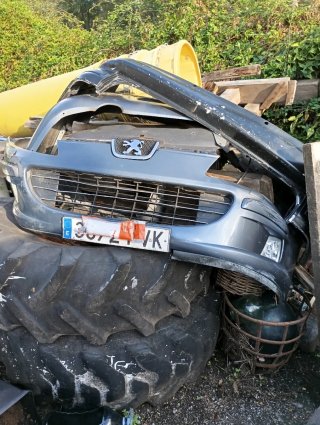 Paragolpes delantero Peugeot 407