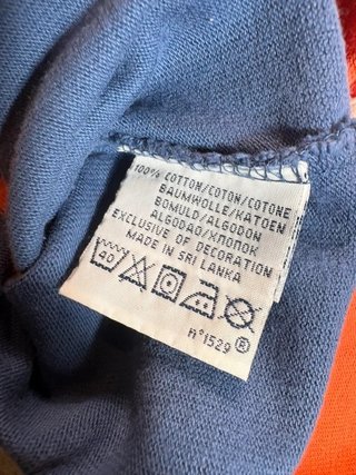 Polo Rugby Ralph Lauren Manga Larga Naranja y...