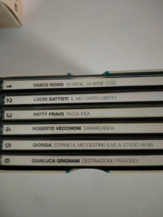 CD musicali Italiani.
